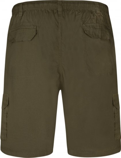 Espionage ST042 Cargo Shorts Olive - Shorts - Grote Maten Korte Broeken Heren