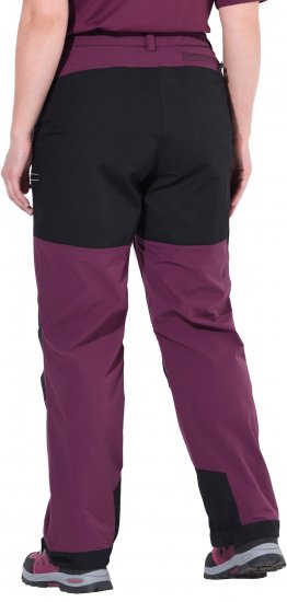 Ulla Popken HYPRAR Multifunctional Durable Inset Trekking Pants Dark Cherry Dark Cherry - Jeans & Broeken in Grote Maten – Plus Size - 