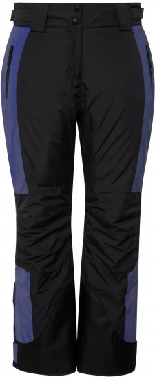 Ulla Popken Ski Pants Reflector Waterproof Velcro Closure Snow Gaiter Black - Jeans & Broeken in Grote Maten – Plus Size - 