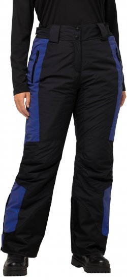 Ulla Popken Ski Pants Reflector Waterproof Velcro Closure Snow Gaiter Black - Jeans & Broeken in Grote Maten – Plus Size - 