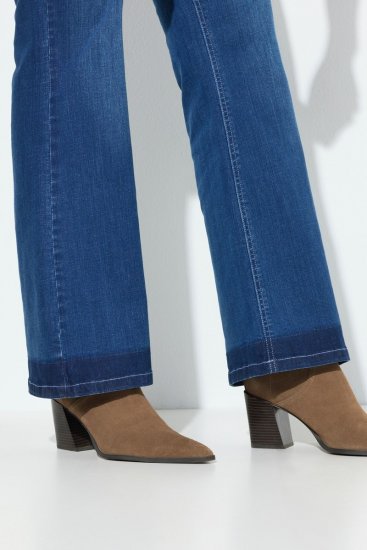 Ulla Popken Stretch Fit Bootcut Jeans Blue Denim - Ulla Popken - Ulla Popken Plusmode voor Dames