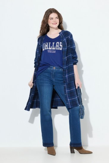 Ulla Popken Stretch Fit Bootcut Jeans Blue Denim - Ulla Popken - Ulla Popken Plusmode voor Dames