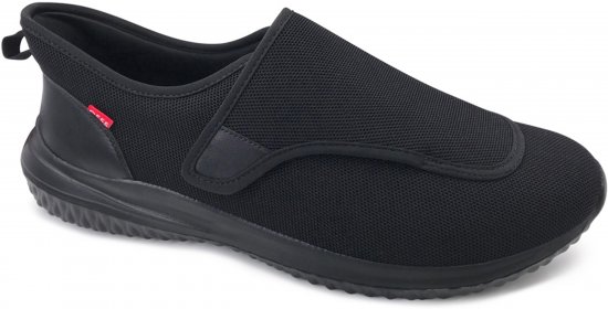 D555 Shelvey Kingsize Open Top Knitted Shoe Black - Sneakers - 
