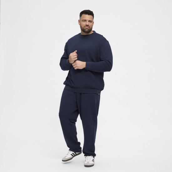 North Latitude Sweatpants Navy Blue - Joggingbroeken & shorts - Joggingbroeken & Shorts Heren Grote Maten