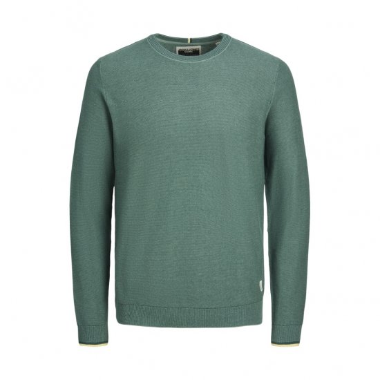Jack & Jones Logan Spring Knitted Pillover Grey - Sweaters & Hoodies - Sweaters & Hoodies Grote Maten Heren