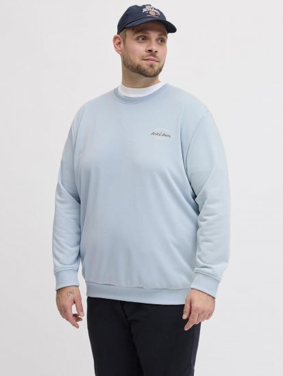 Jack & Jones Brandon Sweatshirt Blue - Sweaters & hoodies - Sweaters & Hoodies Grote Maten Heren