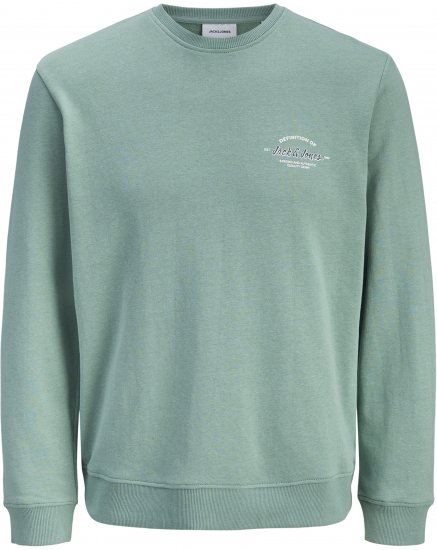 Jack & Jones Brandon Sweatshirt Turquoise - Sweaters & hoodies - Sweaters & Hoodies Grote Maten Heren
