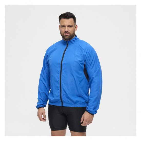 North Latitude Sport Wind Jacket Cobolt Blue - Sportkleding & outdoor - Grote Maten Sportkleding Heren
