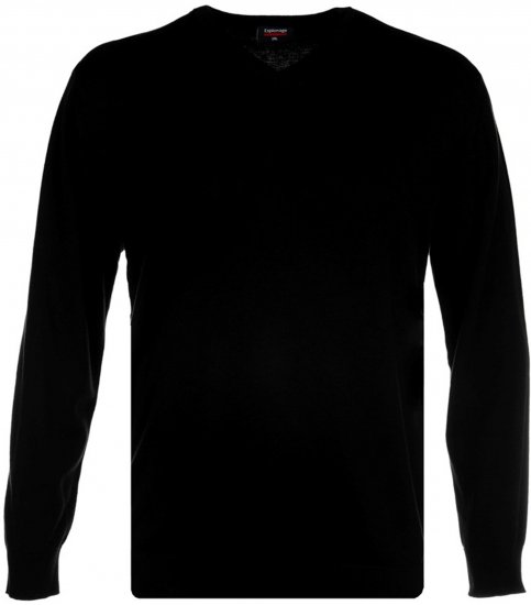 Espionage KW031 Sweatshirt Black - Sweaters & hoodies - Sweaters & Hoodies Grote Maten Heren