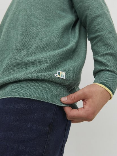 Jack & Jones Logan Spring Knitted Pillover Grey - Sweaters & hoodies - Sweaters & Hoodies Grote Maten Heren