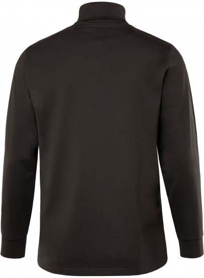 JP1880 Turtleneck Sweatshirt Long Sleeve Dark Brown - Sweaters & hoodies - Sweaters & Hoodies Grote Maten Heren