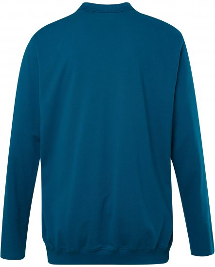 JP1880 Polo Shirt Long Sleeve Blue - Polo shirts - Grote Maten Poloshirts Heren