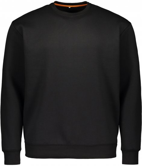 Big Bones Zack Sweatshirt Black - Sweaters & hoodies - Sweaters & Hoodies Grote Maten Heren