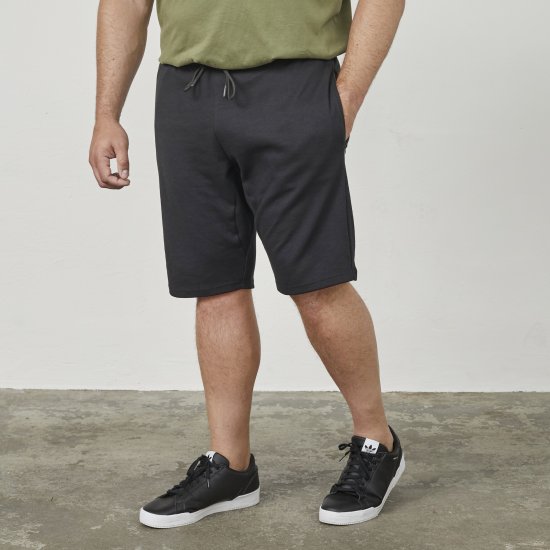North Latitude 61334 Sweatshorts Zwart - Joggingbroeken & shorts - Joggingbroeken & Shorts Heren Grote Maten