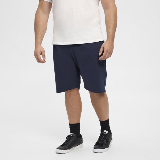 North Latitude Denim Sweatshorts Navy Blue - Joggingbroeken & shorts - Joggingbroeken & Shorts Heren Grote Maten