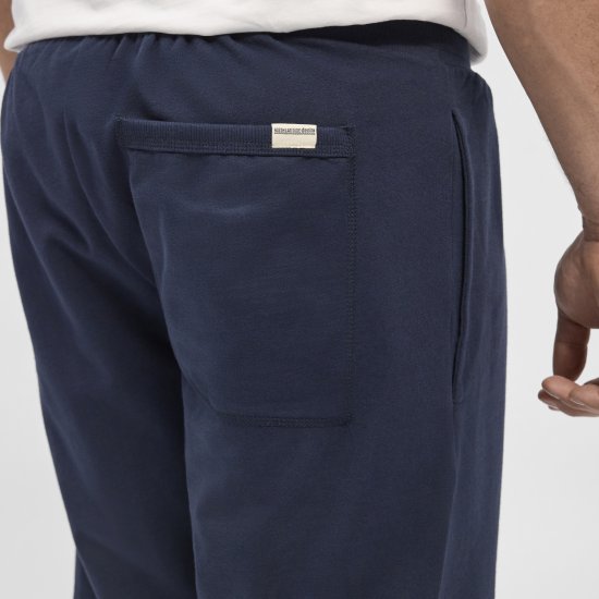 North Latitude Denim Sweatshorts Navy Blue - Joggingbroeken & shorts - Joggingbroeken & Shorts Heren Grote Maten