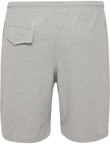 North Latitude Ottoman Sweatshorts Mid Grey - Joggingbroeken & shorts - Joggingbroeken & Shorts Heren Grote Maten