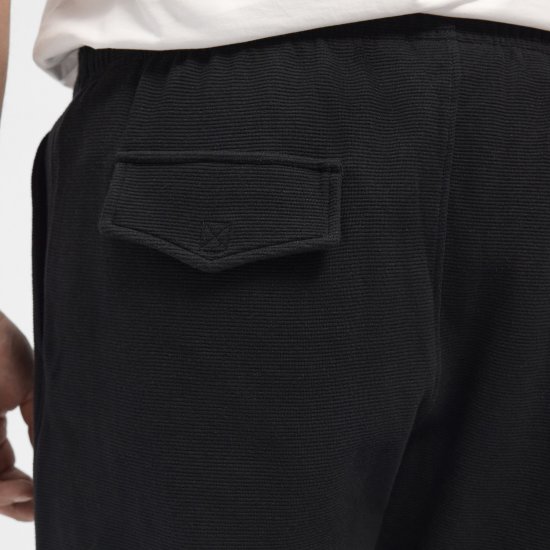 North Latitude Ottoman Sweatshorts Black - Joggingbroeken & shorts - Joggingbroeken & Shorts Heren Grote Maten