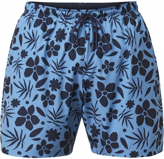 North Latitude 61153 4-Way Stretch Zwemshort Middenblauw - Ondergoed & zwem - Grote Maten Ondergoed Heren