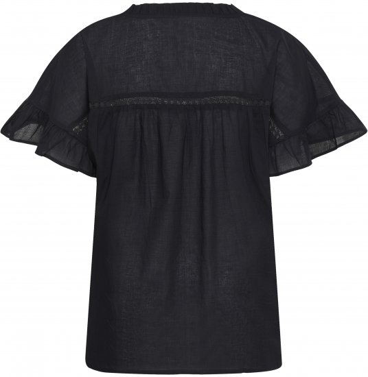 Kaffe Curve Valeria Top Black Deep - Shirts & tops - 