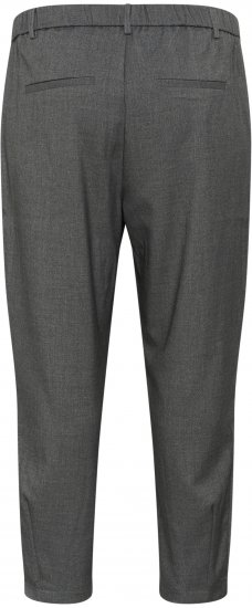 Kaffe Curve Merla Broek Dark Grey Melange - Jeans & Broeken in Grote Maten – Plus Size - 
