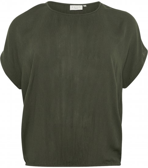 Kaffe Curve Ami Stanley Korte mouw Bosnacht - T-shirts - 