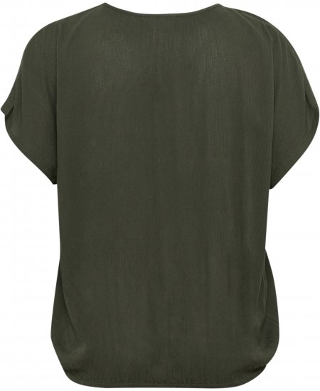 Kaffe Curve Ami Stanley Korte mouw Bosnacht - T-shirts - 