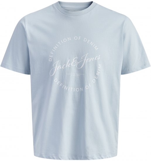 Jack & Jones Grayson T-shirt Blauw - T-shirts - Grote Maten T-shirts Heren