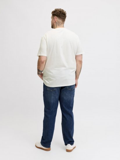 Jack & Jones Edenver T-Shirt White - T-shirts - Grote Maten T-shirts Heren
