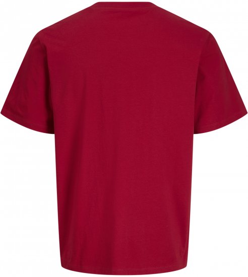 Jack & Jones Catskills T-shirt Rood - T-shirts - Grote Maten T-shirts Heren