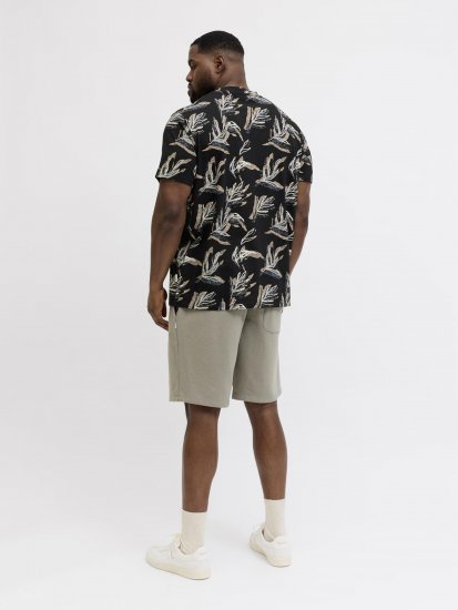 Jack & Jones Montauk T-Shirt Black - T-shirts - Grote Maten T-shirts Heren