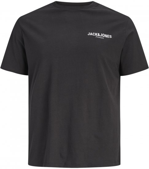 Jack & Jones Oscar T-Shirt Black - T-shirts met opdruk - T-shirts met opdruk grote maten
