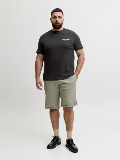 Jack & Jones Oscar T-Shirt Black - T-shirts met opdruk - T-shirts met opdruk grote maten