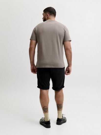 Jack & Jones Oscar T-Shirt Grey - T-shirts met opdruk - T-shirts met opdruk grote maten
