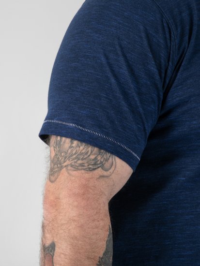 D555 Cooper Grumpy Old Man Printed T-Shirt Navy - T-shirts met opdruk - T-shirts met opdruk grote maten