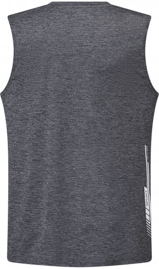 North Latitude 61161 Cool Effect Tanktop Donker/Licht Grijs Gemêleerd - T-shirts - Grote Maten T-shirts Heren