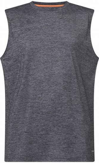 North Latitude 61161 Cool Effect Tanktop Donker/Licht Grijs Gemêleerd - T-shirts - Grote Maten T-shirts Heren