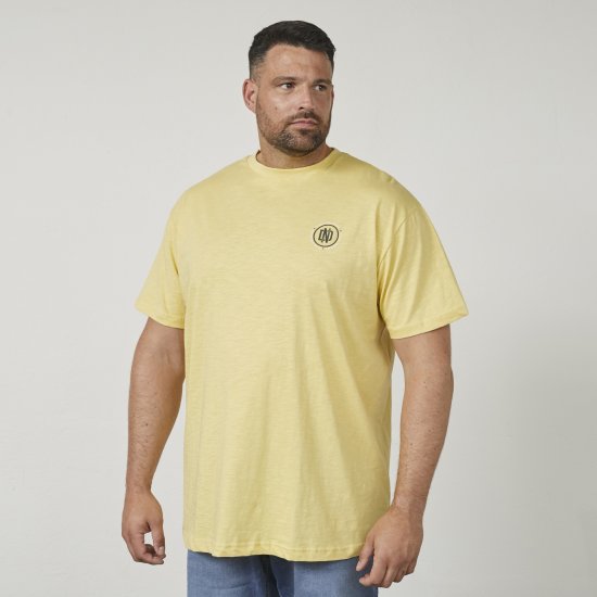 North Latitude 61316 T-Shirt Met Print Maïs - T-shirts - Grote Maten T-shirts Heren