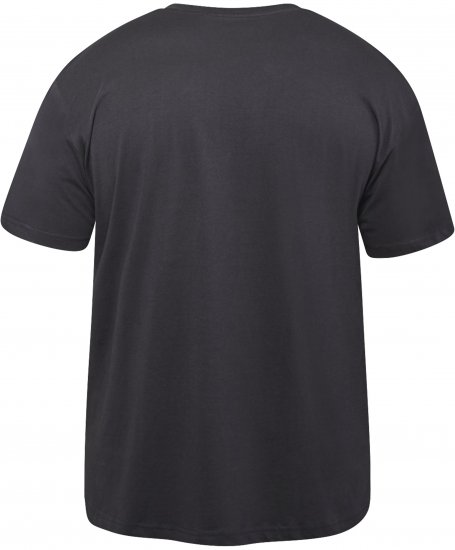 North Latitude 61322 V-Hals T-Shirt Zwart - T-shirts - Grote Maten T-shirts Heren