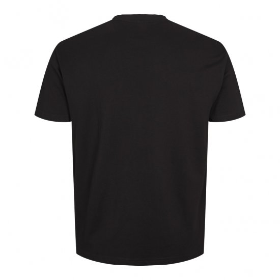 North Latitude T-Shirt O-Neck Black - T-shirts - Grote Maten T-shirts Heren