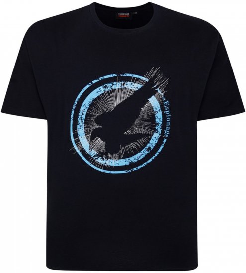 Espionage T434 Vintage Eagle Printed T-Shirt - T-shirts met opdruk - T-shirts met opdruk grote maten