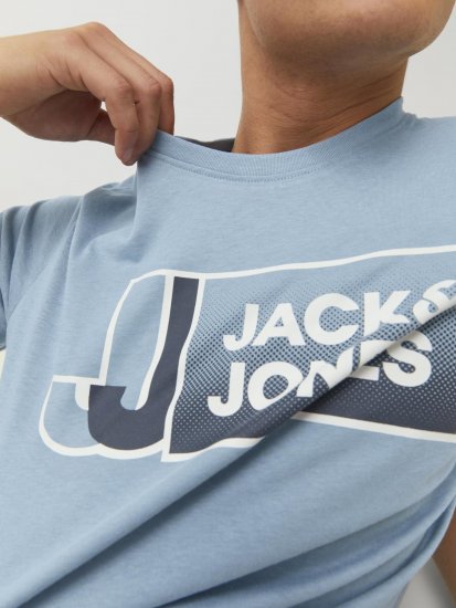 Jack & Jones Logan T-Shirt Turquoise - T-shirts - Grote Maten T-shirts Heren