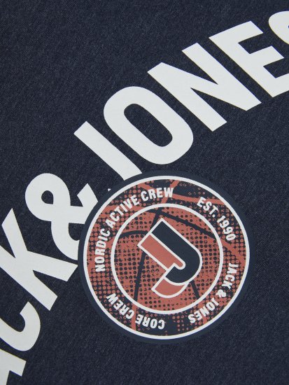 Jack & Jones Ounce T-Shirt Navy - T-shirts - Grote Maten T-shirts Heren