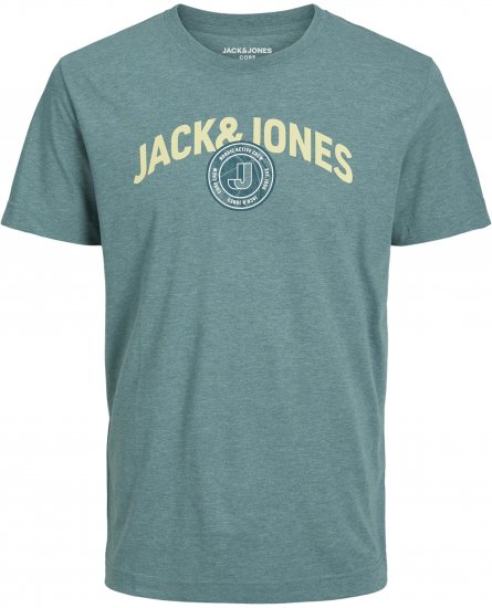 Jack & Jones Ounce Logo T-Shirt Grey - T-shirts - Grote Maten T-shirts Heren