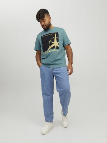 Jack & Jones Conrad T-Shirt Grey - T-shirts - Grote Maten T-shirts Heren