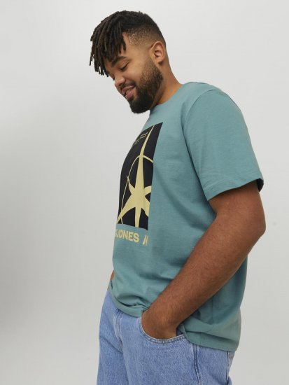 Jack & Jones Conrad T-Shirt Grey - T-shirts - Grote Maten T-shirts Heren