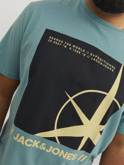 Jack & Jones Conrad T-Shirt Grey - T-shirts - Grote Maten T-shirts Heren