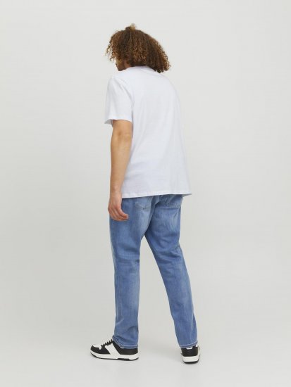 Jack & Jones Codyy T-Shirt White - T-shirts - Grote Maten T-shirts Heren