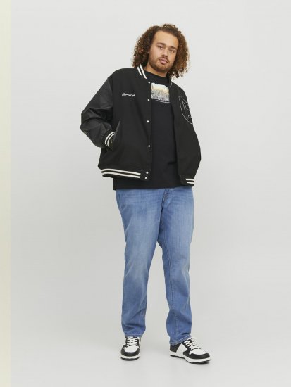 Jack & Jones Copenhagen Photo T-Shirt Black - T-shirts - Grote Maten T-shirts Heren