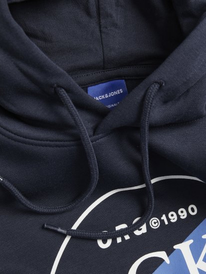 Jack & Jones Codyy Hoodie Navy - Sweaters & hoodies - Sweaters & Hoodies Grote Maten Heren